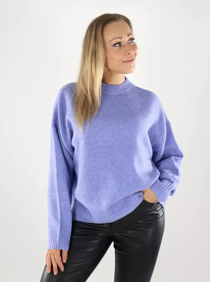 Vero Moda naisten neule Boom Pullover lila - Naisten neuleet - 139024 - 1
