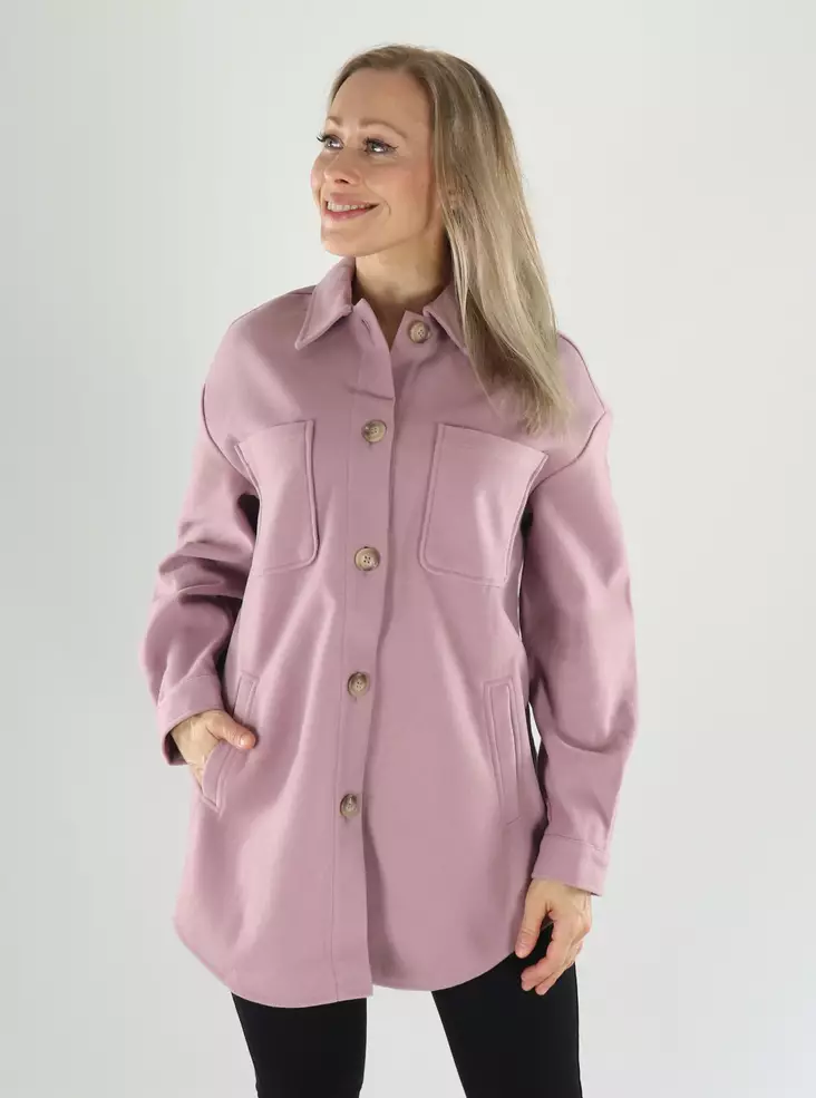Vila naisten takki Kimmi shirt liila - Lätta jackor för damer - 141584 - 1