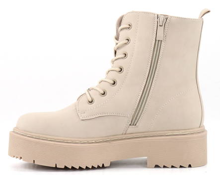 Duffy naisten keinomateriaali nilkkurit 78-68331 beige - Naisten nilkkurit - 131735 - 2