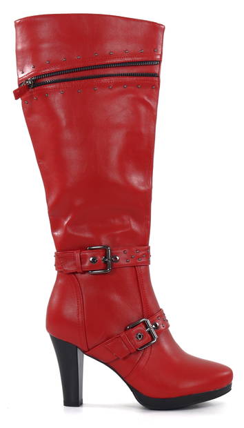 Fuzz naisten saappaat 6175-05 red - Naisten saappaat - 134365 - 1