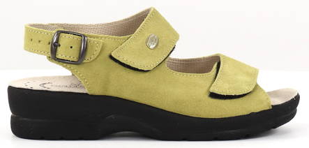 Golden Fit Sandaalit 696 yellow mokka - Naisten työkengät - 127955 - 1