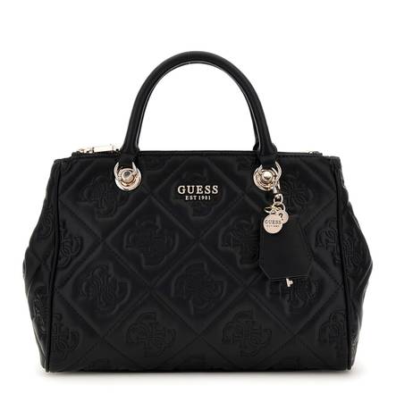 Guess Väska Marieke QM922906 svart logga - Handväskor - 135385 - 1