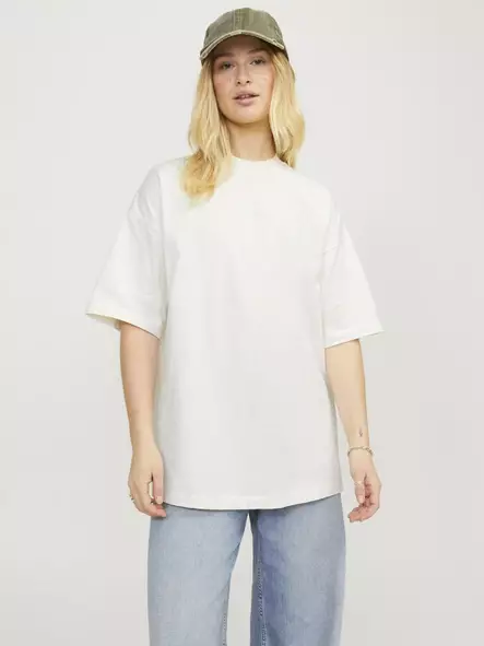 JJXX t-paita Valeria Over size valkoinen - Naisten T-paidat - 136475 - 1