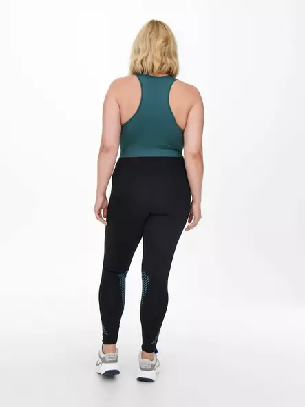 Only Play Curvy pluskoon urheiluliivit Daisy-2 Bra sinivihreä - Sport-bh - 140125 - 2