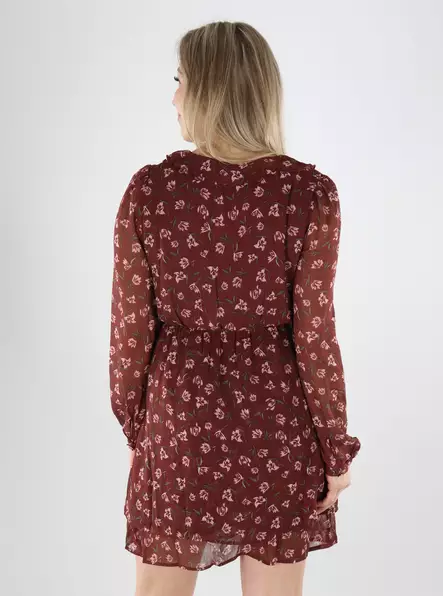 Vero Moda naisten mekko Hannah l/s short andorra - Mekot ja tunikat - 140265 - 2