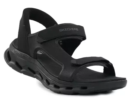 Skechers miesten sandaalit 229379/BBK Go Walk musta - Sandaler för herrar - 141215 - 1