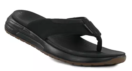 Skechers miesten varvassandaalit 211359/BLK musta - Sandaler för herrar - 141225 - 1