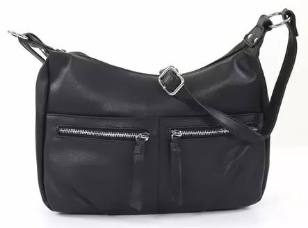 Brunelli Laukku 3935K musta kierrätysmateriaalista - Käsilaukut - 139805 - 1