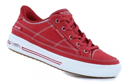 Skechers naisten kangastennarit 177197/RED Arch fit punainen - Skechers tennarit - 141285 - 1