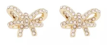 Snö of Sweden Örhängen Band guld/klar - Örhängen - 140025 - 1