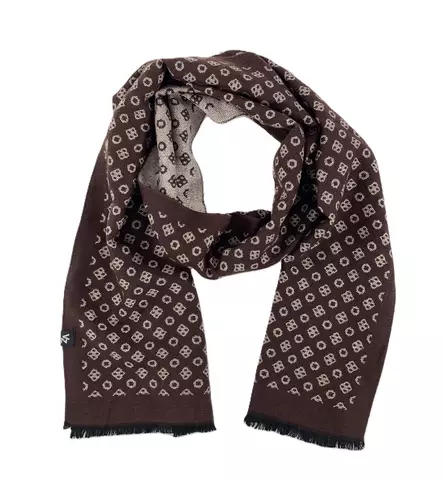 Veniz Huivi 61282 kuvioitu ruskea - Naisten huivit - 139855 - 1