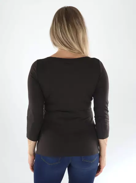 Vero Moda naisten paita Panda suklaanruskea - Långärmade tröjor för  damer - 141485 - 2