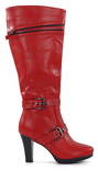 Fuzz naisten saappaat 6175-05 red - Naisten saappaat - 134365 - 1