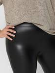 Only Carmakoma naisten pluskoon coutatut legginsit Rool coated musta - Legginsit - 126685 - 3