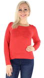 Only Neule Geena xo high risk red - Naisten neuleet - 124765 - 1