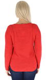 Only Neule Geena xo high risk red - Naisten neuleet - 124765 - 2