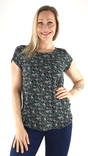 Only T-Paita Vic balsam green/fall ditsy - Naisten T-paidat - 133865 - 1