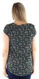 Only T-Paita Vic balsam green/fall ditsy - Naisten T-paidat - 133865 - 2