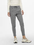 Only joustavat naisten housut Poptrash life medium grey - Naisten housut - 129225 - 1