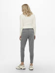 Only joustavat naisten housut Poptrash life medium grey - Naisten housut - 129225 - 4