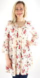 Only naisten Tunika Valencia creme brulee/flower - Mekot ja tunikat - 133425 - 1