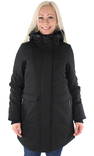 Only dam parkas, huva Maastricht svart - Parkas för damer - 127365 - 1