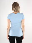 Only naisten t-paita Live Love vaaleansininen - Naisten T-paidat - 135475 - 2
