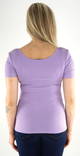 Pieces T-Shirt Kitte lila ros - T-shirts för damer - 133095 - 2