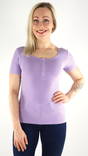 Pieces T-Shirt Kitte lila ros - T-shirts för damer - 133095 - 1