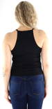 Pieces naisten Ribbitoppi Ostina strap musta - Naisten topit - 133495 - 2