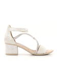 Rieker naisten juhlasandaalit 64654-40 hopea - Rieker sandaalit - 135795 - 1