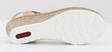 Rieker Sandals med kilklack 61916-31, rose - Rieker sandals - 130605 - 3