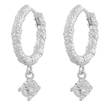 Snö of Sweden Korvakorut Palma ring silver/clear - Korvakorut - 133035 - 1