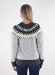 Vero Moda Simone harmaa kuviollinen neule - Naisten neuleet - 134465 - 2