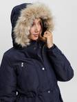 Vero Moda naisten Talvitakki Expeditiontrack navy bla - Naisten parkatakit - 129285 - 2