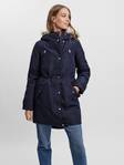 Vero Moda naisten Talvitakki Expeditiontrack navy bla - Naisten parkatakit - 129285 - 1