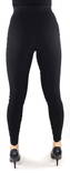 Vila Leggings Laura hw 7/8, svart/solid - Leggings - 132665 - 2
