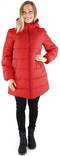 Vila naisten takki Karla long puffer pompeianred - Naisten talvitakit - 132085 - 1
