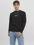 Jack&Jones Vesterbro miesten collegepaita musta - Miesten pitkähihaiset paidat - 135115 - 2