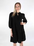 Vero Moda tunika / mekko Pretty 3/4 musta - Mekot ja tunikat - 136025 - 1