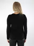 JDY tröja för dam Como Bamboo svart - Långärmade tröjor för  damer - 136855 - 2