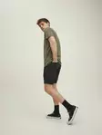 Jack&Jones herr chinoshorts JPSTBOWIE Enfärgade svarta - Shorts och capribyxor för herrar - 138765 - 4