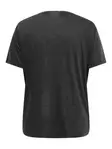 Only Carmakoma pluskoon T-paita Roxy black/rose - Naisten T-paidat - 141395 - 2