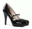 Fuzz pumps/höga klackar 3430-12 svarta - Klackskor och pumps - 139645 - 1