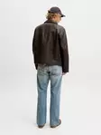 Jack&Jones JJITOBY JJORIGINAL SQ 071 blå denim - Jeans för herrar - 141755 - 3
