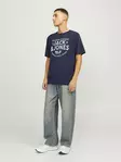 Jack&Jones t-shirt herr Jeans marinblå kavaj o-ringad - T-shirts för herrar - 136655 - 3