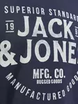 Jack&Jones t-shirt herr Jeans marinblå kavaj o-ringad - T-shirts för herrar - 136655 - 4