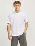 Jack&Jones herr t-shirt T-shirt vit/skalle - T-shirts för herrar - 137575 - 2