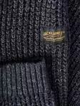 Jack&Jones Neule Rooster tummansininen - Miesten neuleet - 142345 - 4