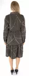 JDY naisten mekko Piper shirt walnut/musta - Mekot ja tunikat - 136555 - 2